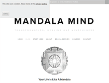 Tablet Screenshot of mandalamind.org